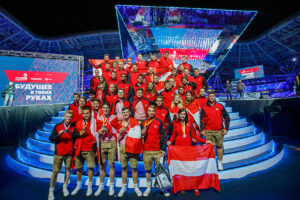 Das österreichische Team bei den WorldSkills 2019