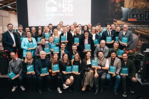 Die Gewinner des Schlummer Atlas-Awards "TOP50 Hoteliers Österreich" 