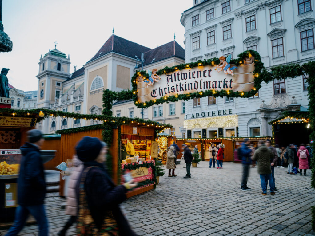 Altwiener Christkindlmarkt, Freyung.