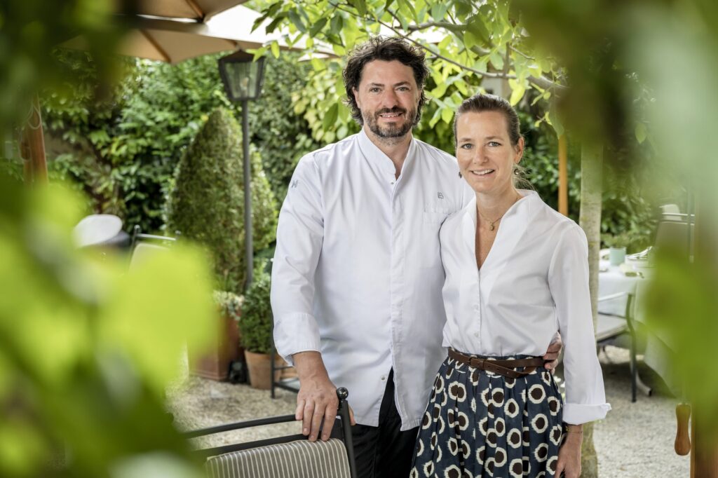 Thomas Dorfer führt seiner Frau Susanne das Landhaus Bacher in Mautern in dritter Generation.