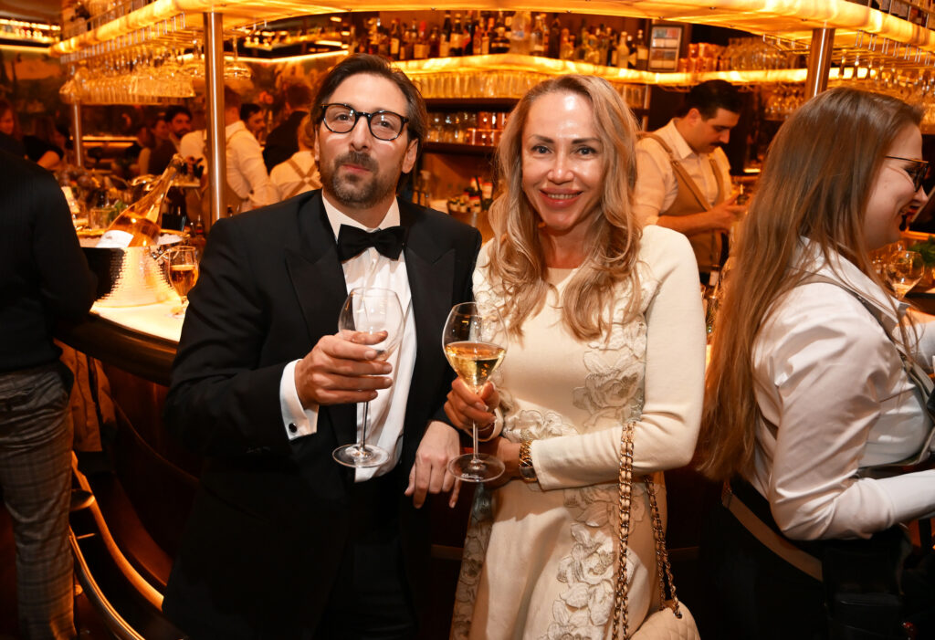 David Schober und Ekaterina Mucha bei der Kleinod am Ring Eröffnung.