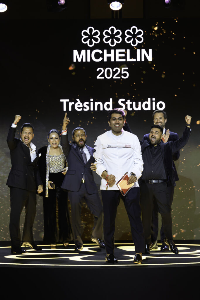 Drei MICHELIN-Sterne für Trèsind Studio Dubai.